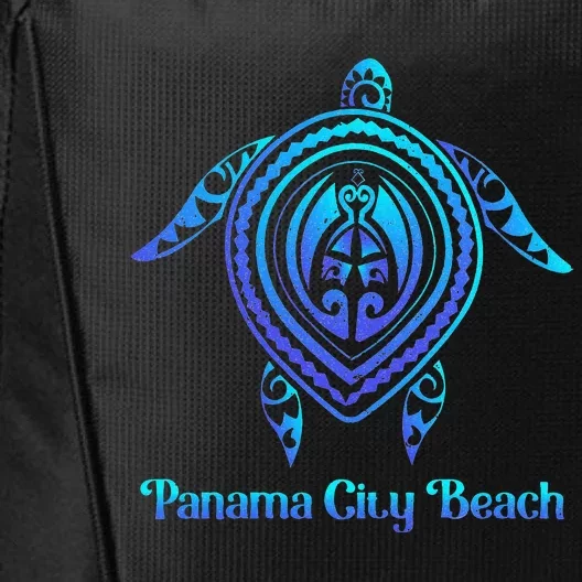 Panama City Beach Florida Souvenirs Tropical Blue Sea Turtle City Backpack