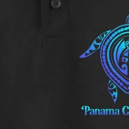 Panama City Beach Florida Souvenirs Tropical Blue Sea Turtle Dry Zone Grid Performance Polo