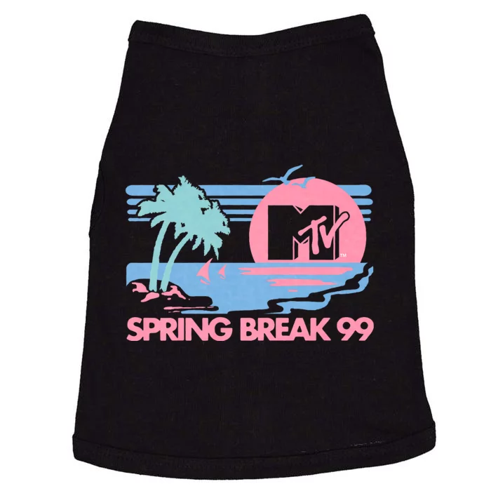 Pastel Colors Beach Spring Break Doggie Tank