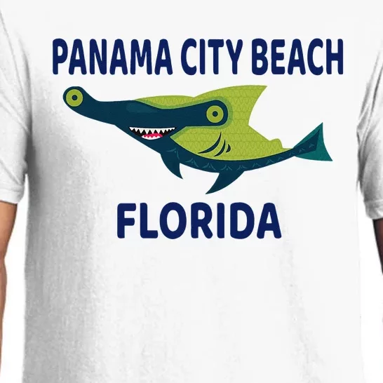 Panama City Beach Florida Shark Themed Pajama Set