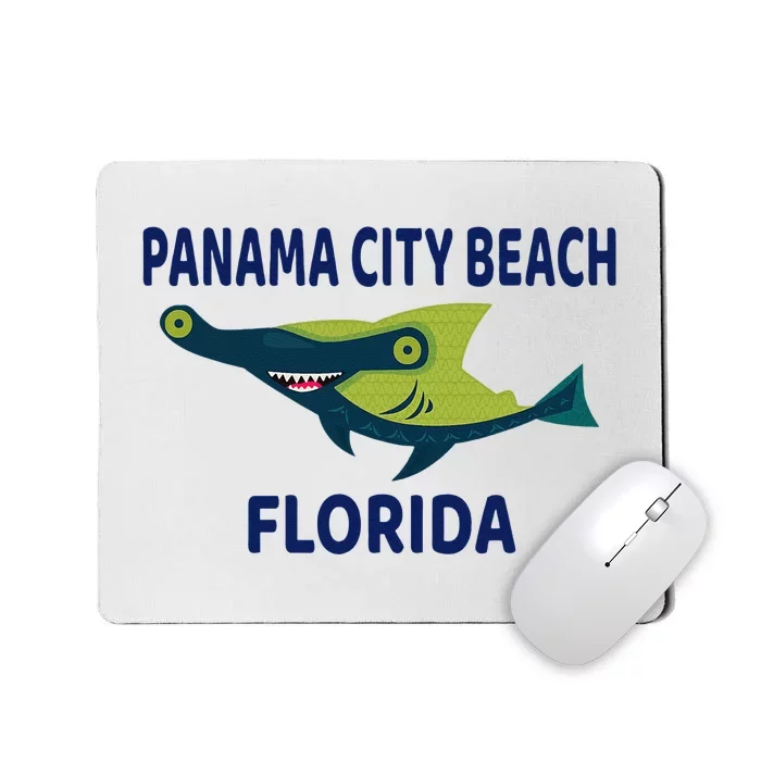 Panama City Beach Florida Shark Themed Mousepad