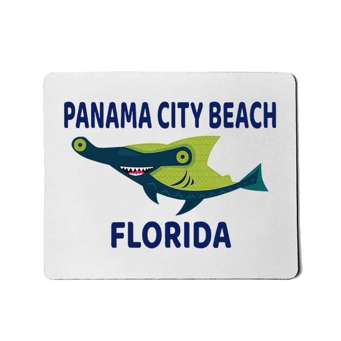 Panama City Beach Florida Shark Themed Mousepad