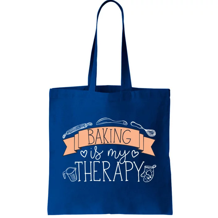 Pastry Chef Baker Baking Is My Therapy Gift Tote Bag