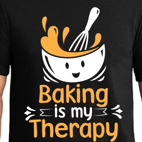 Pastry Chef Baker Baking Is My Therapy Gift Pajama Set