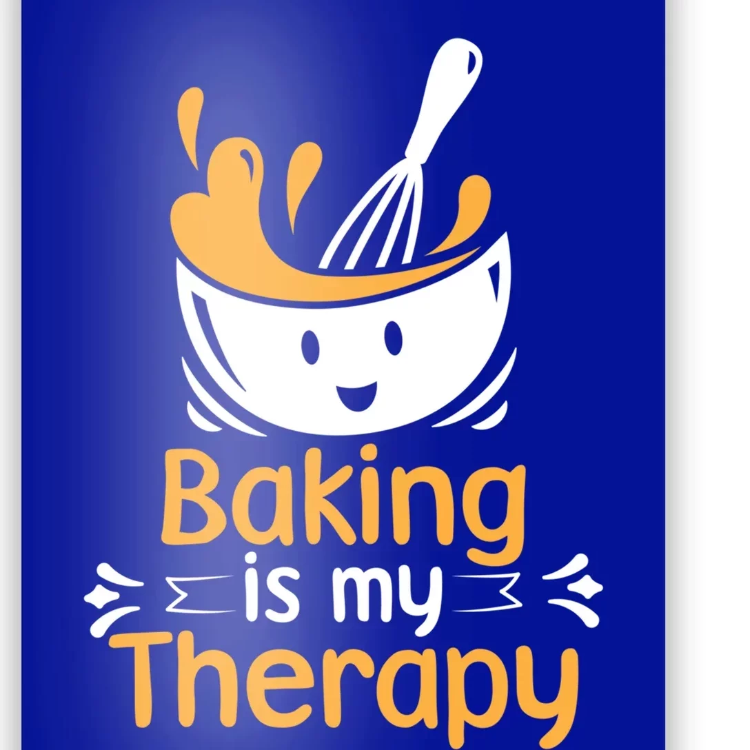 Pastry Chef Baker Baking Is My Therapy Gift Poster