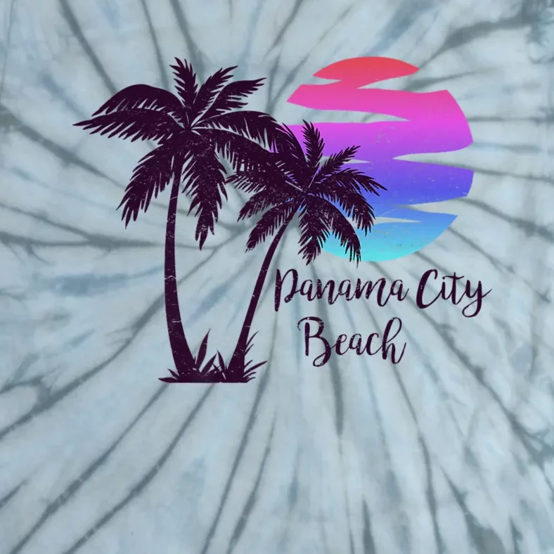 PANAMA CITY BEACH Florida Spring Break Vacation Honeymoon Premium Tie-Dye T-Shirt