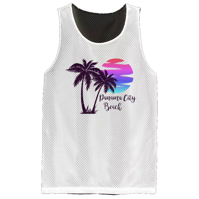 PANAMA CITY BEACH Florida Spring Break Vacation Honeymoon Premium Mesh Reversible Basketball Jersey Tank