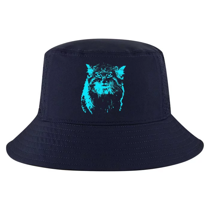 Pallas Cat Blue Classic Art Cool Comfort Performance Bucket Hat