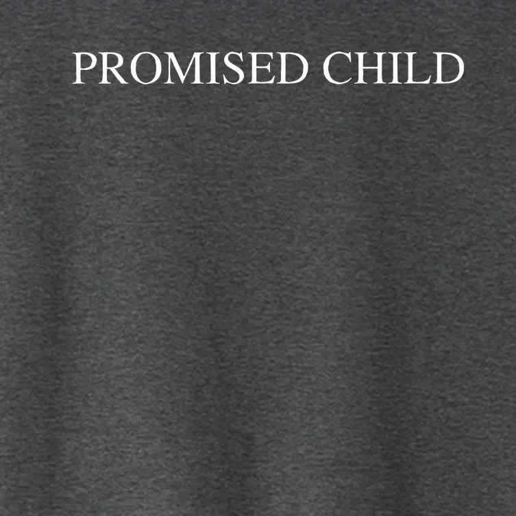 Promised Child Born Again by Faith in Jesus Christ Women's Crop Top Tee