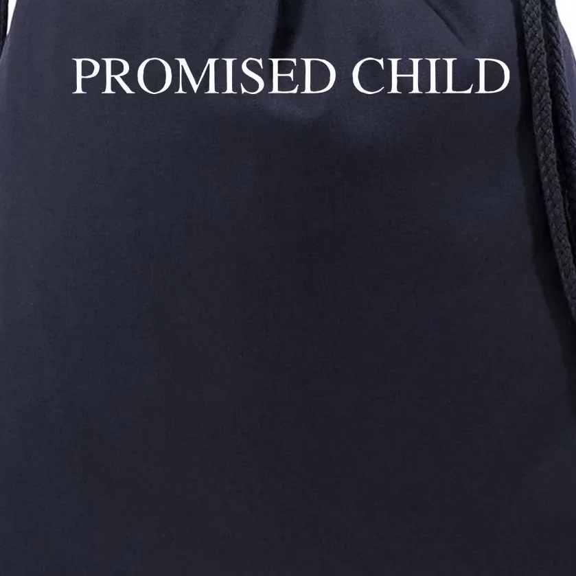 Promised Child Born Again by Faith in Jesus Christ Drawstring Bag