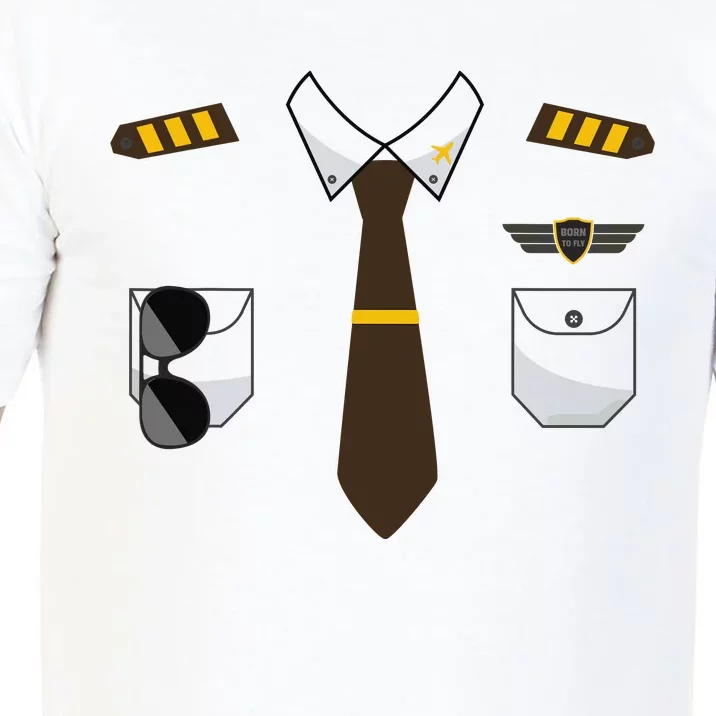 Pilot Costume Birthday Airplane Pilot Halloween Comfort Colors T-Shirt