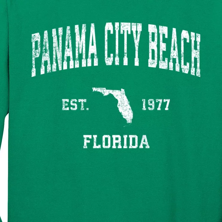 Panama City Beach Florida Fl Vintage Sports Long Sleeve Shirt