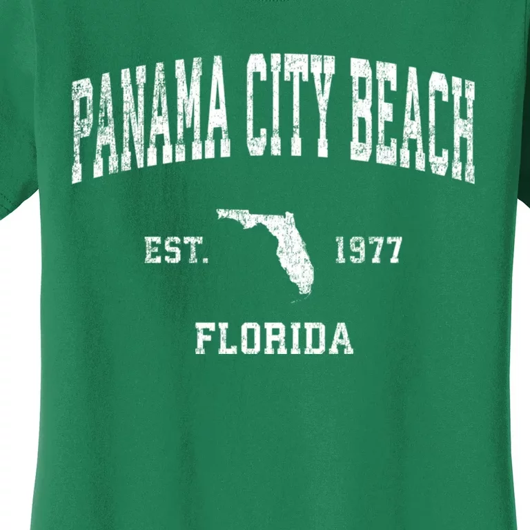 Panama City Beach Florida Fl Vintage Sports Women's T-Shirt