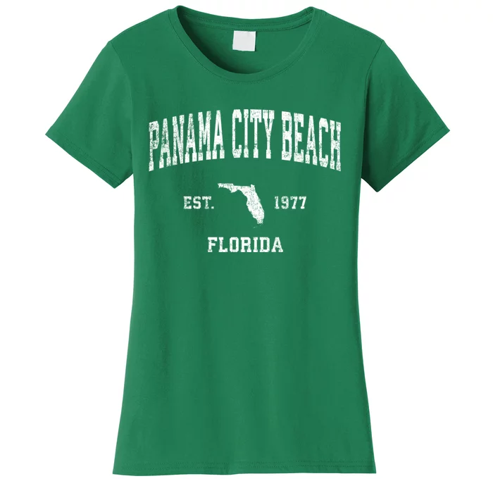 Panama City Beach Florida Fl Vintage Sports Women's T-Shirt