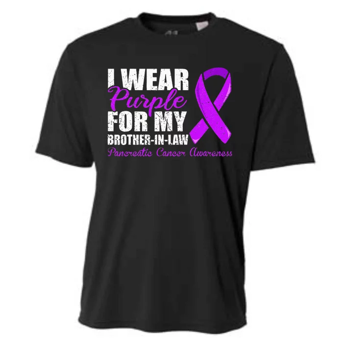 Pancreatic Cancer Brother In Law Pancreatic Cancer Cooling Performance Crew T-Shirt