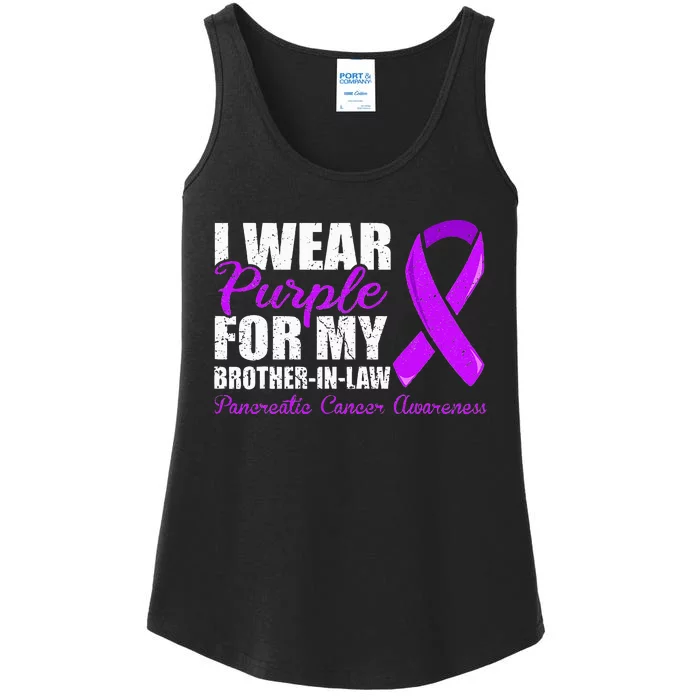 Pancreatic Cancer Brother In Law Pancreatic Cancer Ladies Essential Tank