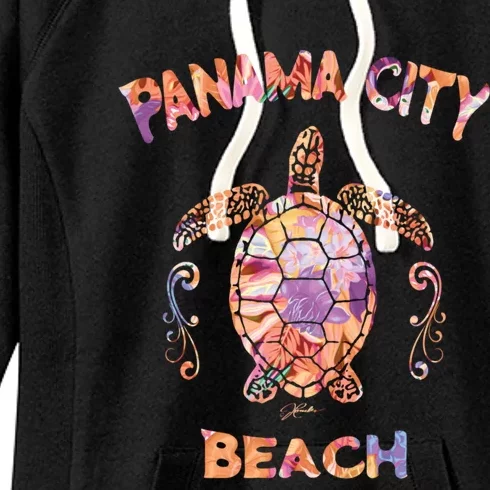 Panama City Beach Florida Sea Turtle Gift Women's Fleece Hoodie