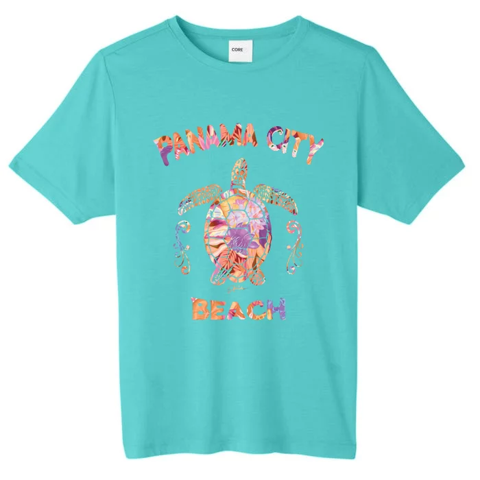 Panama City Beach Florida Sea Turtle Gift ChromaSoft Performance T-Shirt