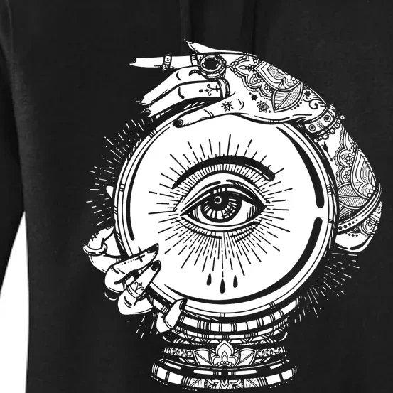 Psychic Crystal Ball Women's Pullover Hoodie