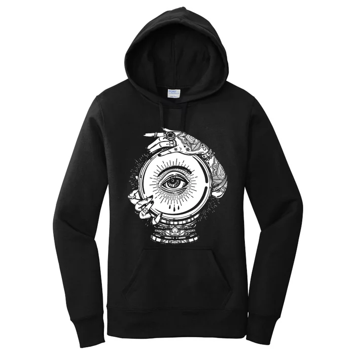 Psychic Crystal Ball Women's Pullover Hoodie