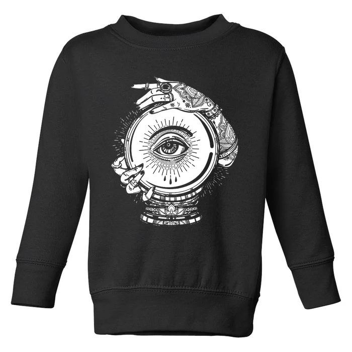 Psychic Crystal Ball Toddler Sweatshirt