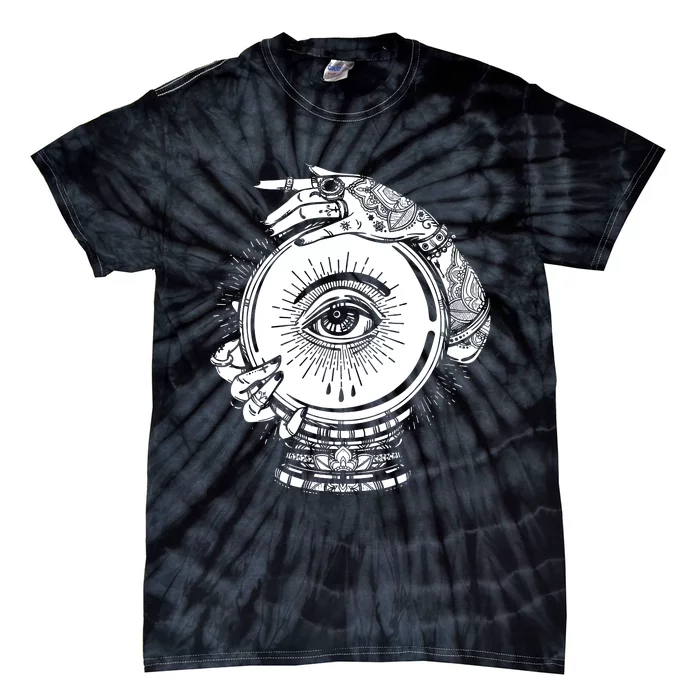 Psychic Crystal Ball Tie-Dye T-Shirt