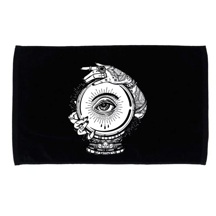 Psychic Crystal Ball Microfiber Hand Towel