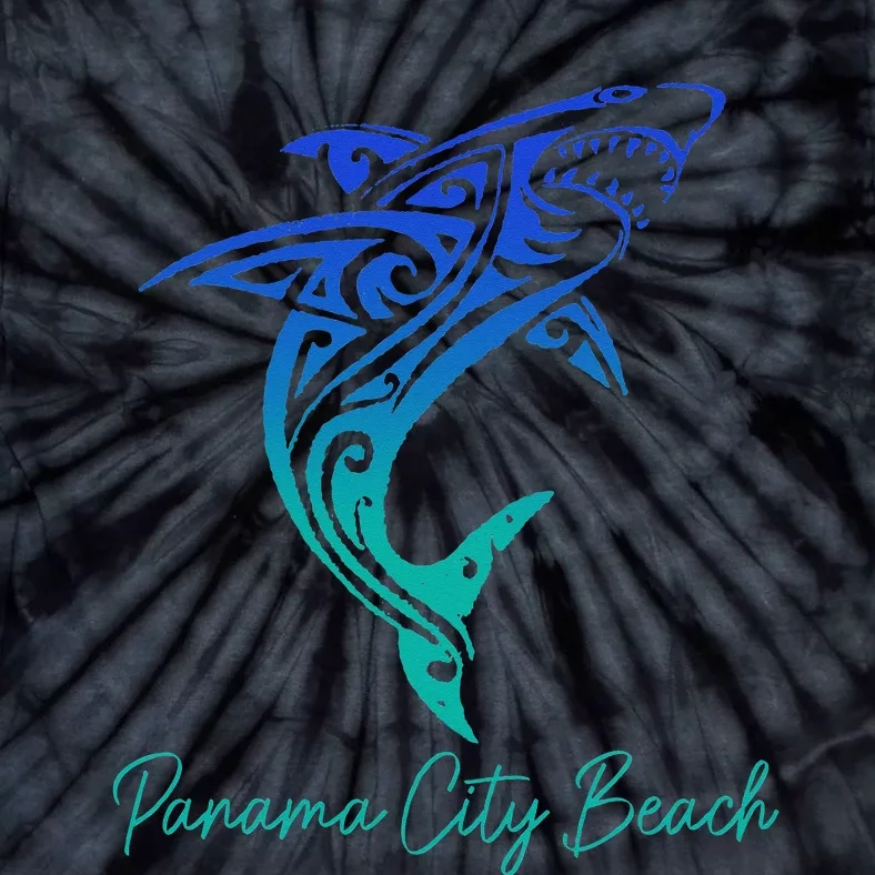 Panama City Beach FL Shark Scuba Diving Surfer Florida Surf Tie-Dye T-Shirt