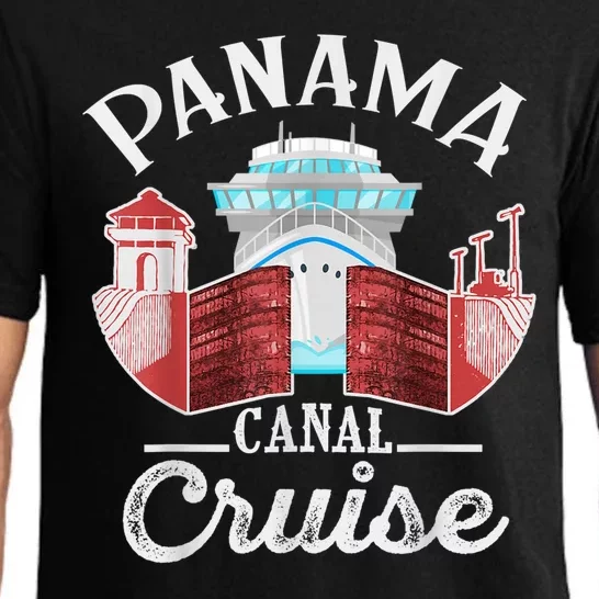 Panama Canal Cruise Funny Matching Gift Cruising Family Pajama Set