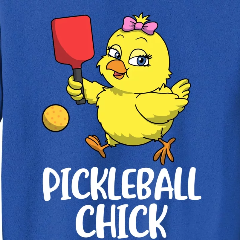 Pickleball Chick Cute Gift Tall Sweatshirt