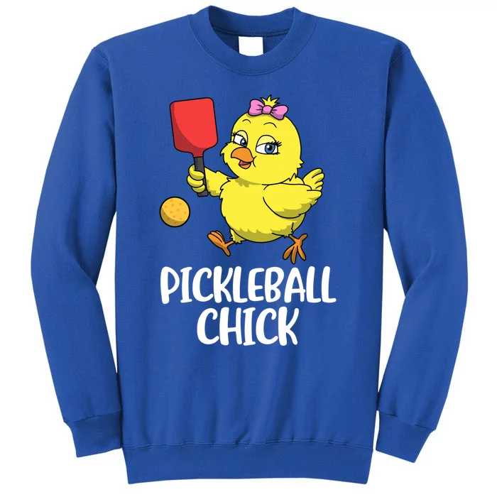 Pickleball Chick Cute Gift Tall Sweatshirt