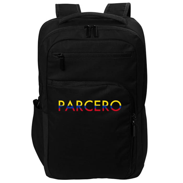 Parcero Colombia Colombian Slang Impact Tech Backpack