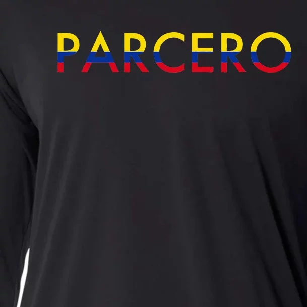 Parcero Colombia Colombian Slang Cooling Performance Long Sleeve Crew