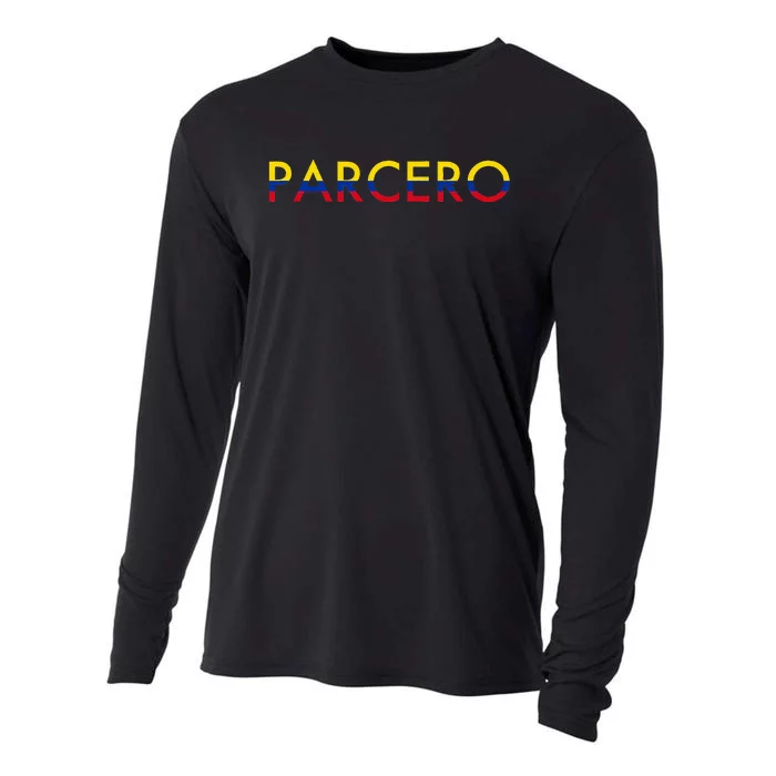 Parcero Colombia Colombian Slang Cooling Performance Long Sleeve Crew