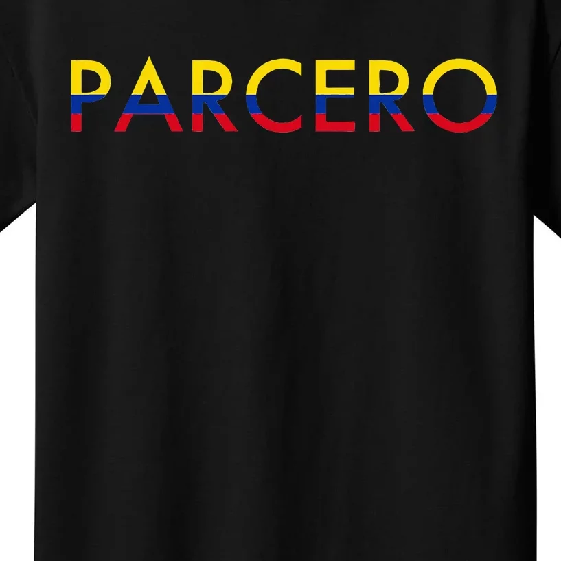 Parcero Colombia Colombian Slang Kids T-Shirt