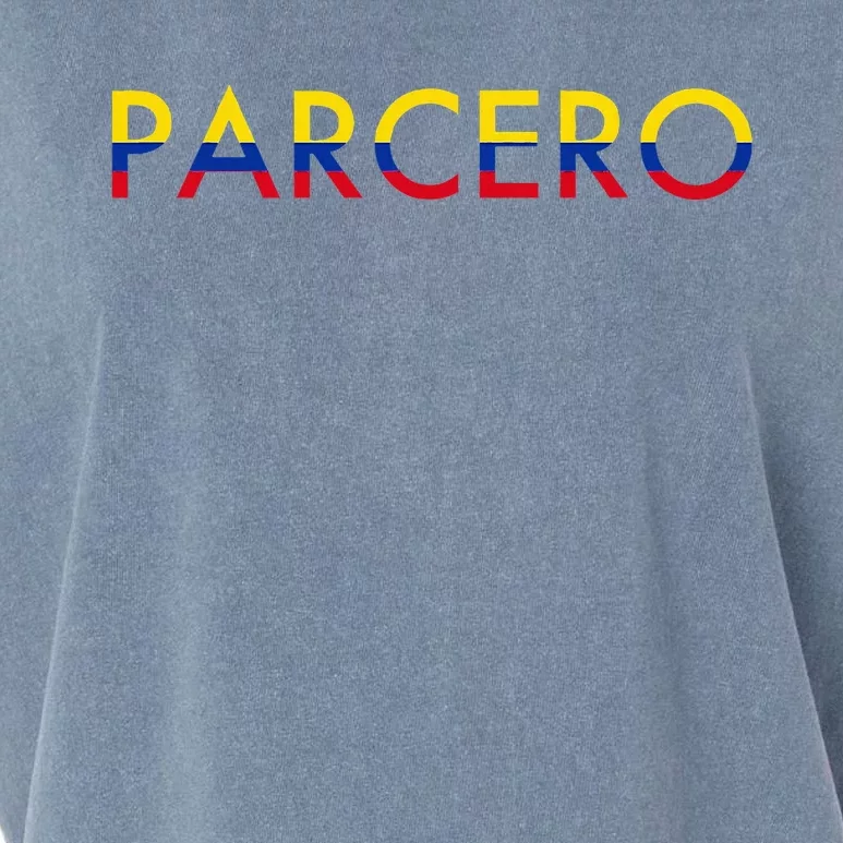 Parcero Colombia Colombian Slang Garment-Dyed Women's Muscle Tee