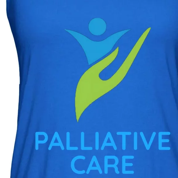 Palliative Care Caring Helping Hand Palliative Medicine Gift Ladies Essential Flowy Tank