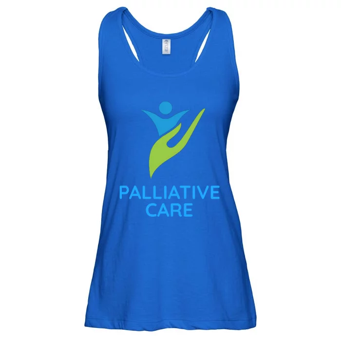 Palliative Care Caring Helping Hand Palliative Medicine Gift Ladies Essential Flowy Tank