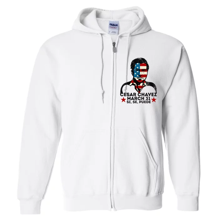 Pride Cesar Chavez Day Celebration Full Zip Hoodie