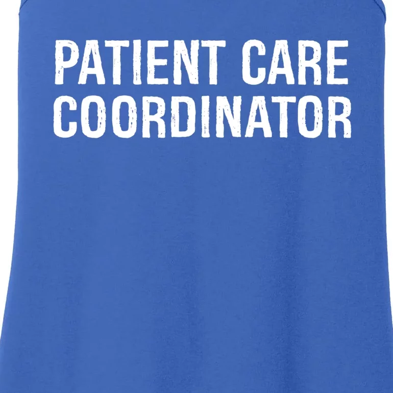 Patient Care Coordinator Gift Ladies Essential Tank