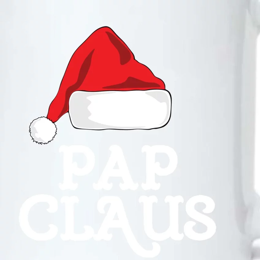 Pap Claus Christmas Family Group Matching Pajama Gift Black Color Changing Mug