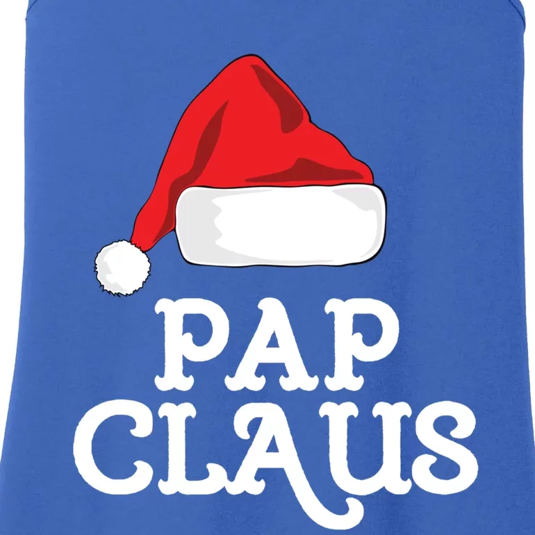 Pap Claus Christmas Family Group Matching Pajama Gift Ladies Essential Tank