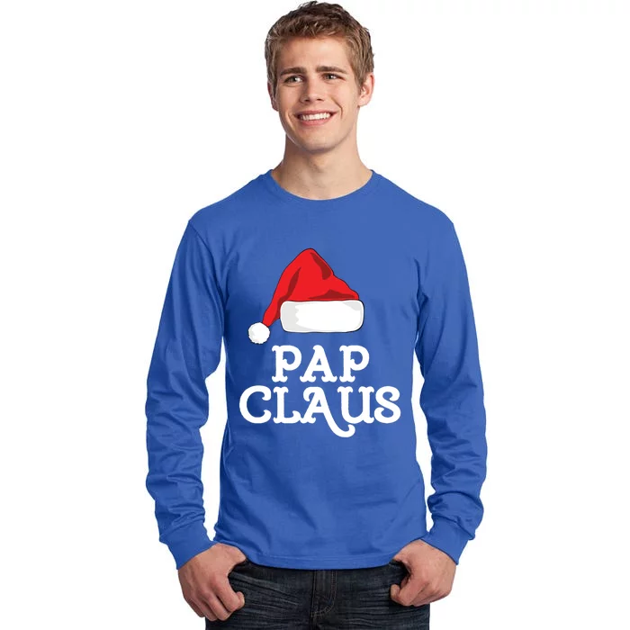 Pap Claus Christmas Family Group Matching Pajama Gift Tall Long Sleeve T-Shirt