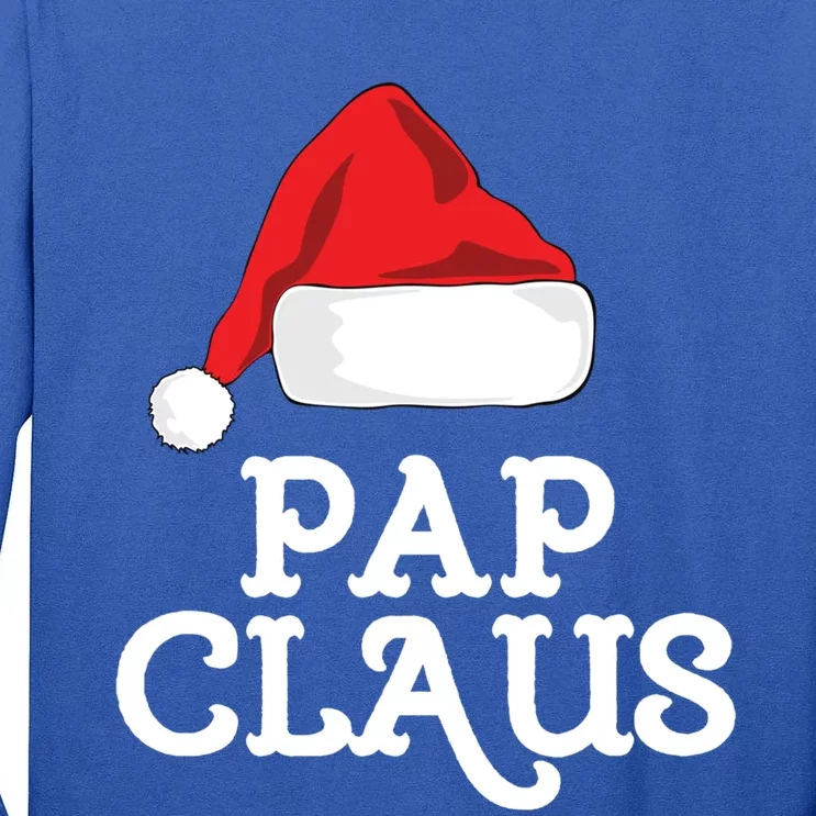 Pap Claus Christmas Family Group Matching Pajama Gift Tall Long Sleeve T-Shirt