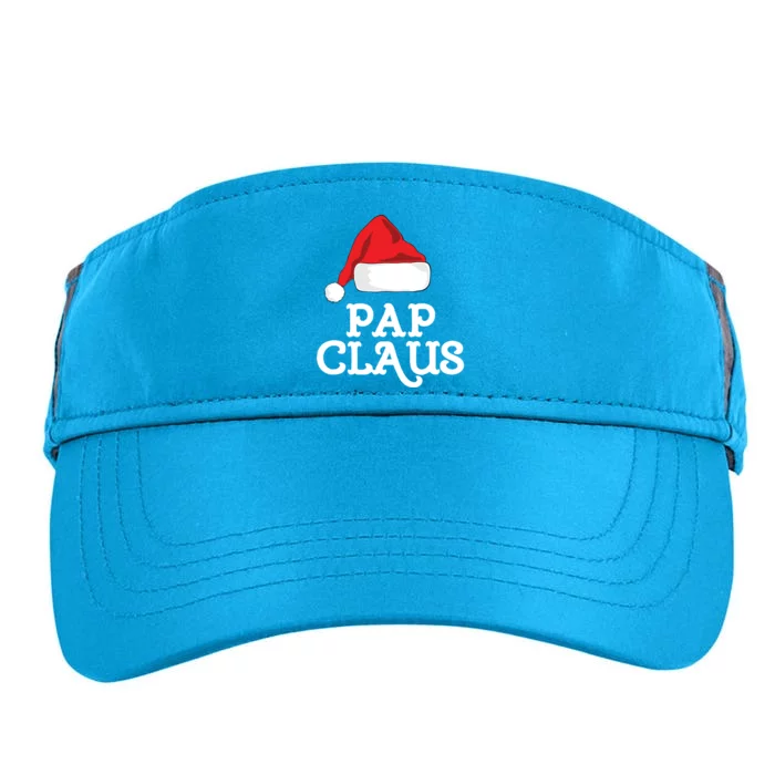 Pap Claus Christmas Family Group Matching Pajama Gift Adult Drive Performance Visor