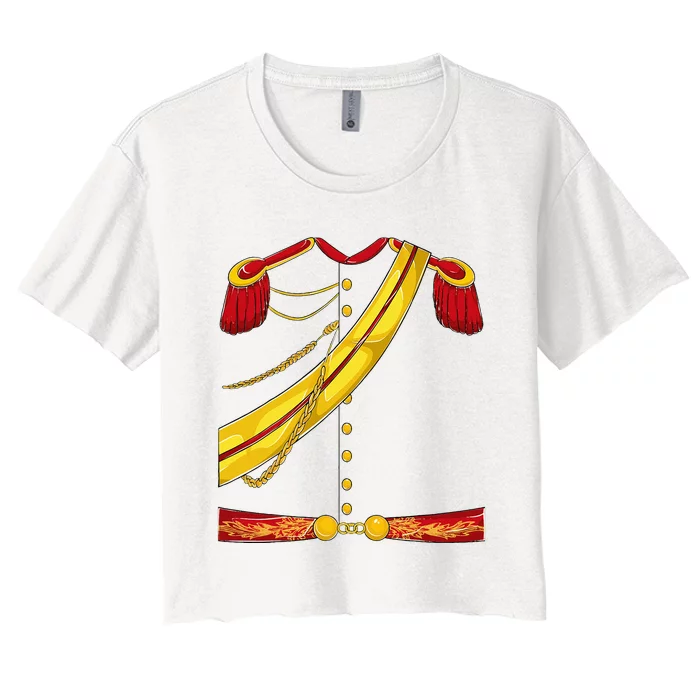 Prince Charming Costume Halloween Women's Crop Top Tee