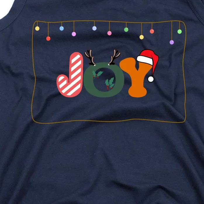 Personalized Christmas Christmas Reindeer Christmas Joytoddlercrew Neck Pul Tank Top