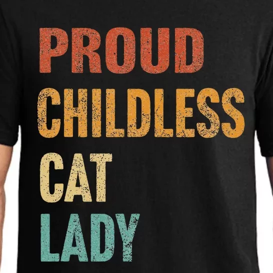 Proud Childless Cat Lady Karma Gift Pajama Set