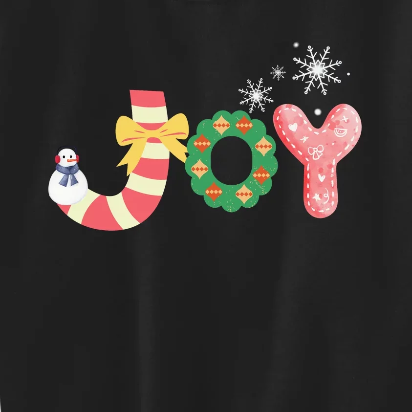 Personalized Christmas Christmas Reindeer Christmas Joytoddlercrew Neck Pul Kids Sweatshirt