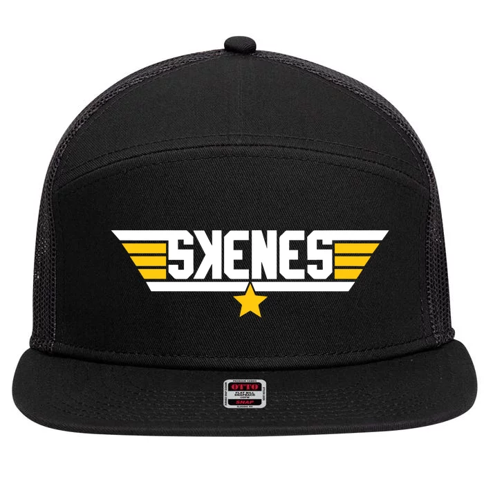 Pittsburgh Clothing Co Skenes Debut 7 Panel Mesh Trucker Snapback Hat